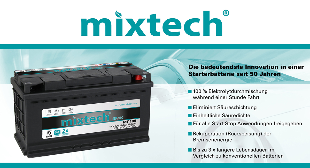Mixtech-Batterien